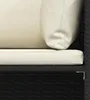 Divano angolare modulare con cuscini in poly rattan nero Anteprima dell’immagine prodotto 6