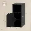 WOLTU Nachttisch schmal, Nachtschrank mit offenem Fach und Produktbild-Vorschau 7