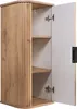 RODAN | Hochschrank - 79 cm - Braun Eiche - Modernes Design Produktbild-Vorschau 5