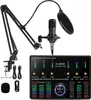ZELURXX Live-Streaming-Soundkarte mit Profi-Mikrofon, Produktbild-Vorschau 1