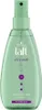 A product shot of a green spray bottle for hair volume. Produktbild-Vorschau