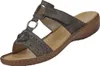 Rieker Damen Clog Pantolette Applikation zarte Details Produktbild-Vorschau 25