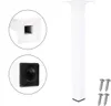 4er Set Möbelfüße Schrankfüße Weiss Eckig 25x25mm Sofafüße Produktbild-Vorschau 2