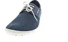 A single blue shoe with white laces is shown against a white background. Produktbild-Vorschau