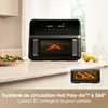 MOVA AeroChef FD20 Pro Friteuse à air chaud 9 L bi-zone, Produktbild-Vorschau 4