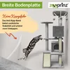 zooprinz Kratzbaum XXL Kitty | 135 cm | mit Plüschmaus | Produktbild-Vorschau 3