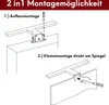 LED Badleuchte Badlampe Spiegellampe Schranklampe Produktbild-Vorschau 6