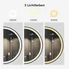 Miroir rond Heilmetz 50 cm pour salle de bain avec Voir les images du produit 4