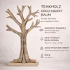 formano Teakholz Deko Objekt Baum Design Skulptur aus Produktbild-Vorschau 2