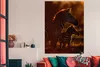 MuchoWow® Poster Zebra - Sonne - Fohlen 120x180 cm - Produktbild-Vorschau 3