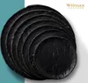 Wilmax Assiette ronde 18 cm, lot de 6, SlateStone Noir Voir les images du produit 12