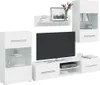Mobile TV a parete a cinque elementi con illuminazione a Anteprima dell’immagine prodotto 2