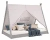 Homestyle4u Kinderbett 90x200 Hausbett Tipi Bett Holzbett Produktbild-Vorschau 2
