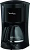 A black Moulinex coffee maker is shown against a white background. Produktbild-Vorschau