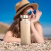 Aquafloow NeoGlass 700 ml Glasflasche für Wasser – Beige Produktbild-Vorschau 7
