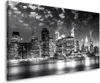 Manhattan NY Skyline Night Style Leinwandbild Wandbild Produktbild-Vorschau 1