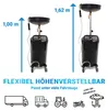 Bituxx Mobiler 80L Ölauffangwagen Ölablassgerät Produktbild-Vorschau 4