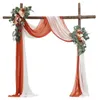 Set di fiori per arco nuziale VEVOR, fiori arancioni, per Anteprima dell’immagine prodotto 1
