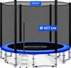 MONZANA® Trampoline extérieur rond Ø427cm max. 150kg set Voir les images du produit 1