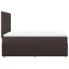 Boxspringbett mit Matratze Dunkelbraun 140x200 cm Stoff Produktbild-Vorschau 5