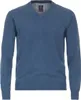 REDMOND Übergrößen V-Neck-Pullover Mittelblau 2XL Produktbild-Vorschau 1