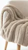 Koc Bunny 200x220 cm Taupe z mikrofibry 700 g/m2 Podgląd zdjęcia produktu 5