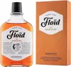 A bottle of Floid The Genuine Aftershave and its packaging are shown side-by-side against a white background. Voir les images du produit