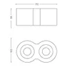 Philips Dimmbare LED Phase Doppelspot, Strahler Produktbild-Vorschau 6