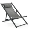 Mondeer Chaise longue pliante 2 pièces, maille respirante Voir les images du produit 13