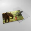 Bilder auf glas - Elefant Tier - 70x50cm - Glasbilder - Produktbild-Vorschau 2