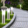 8er Set LED Solarleuchten, Edelstahl, IP44, H 28cm Produktbild-Vorschau 9