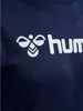 Hummel Logo Kurzarm-t-shirt Blau M Mann Blau M Produktbild-Vorschau 4