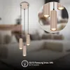 Briloner LED Pendelleuchte 3-flammig Beige GU10 Produktbild-Vorschau 2