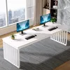 Bureau 180 cm, computerbureau, kantoorbureau, metalen Productafbeelding-voorbeeld 3