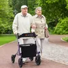 COSTWAY Rollator 2in1 con sedile pieghevole, ausilio per la Anteprima dell’immagine prodotto 2