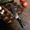 Damaškový kuchynský nôž ostrý (20 cm) s diamantovým brúskom Náhľad obrázku produktu 16