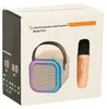 Zestaw do karaoke głośnik Bluetooth mikrofon USB LED różowy Podgląd zdjęcia produktu 2