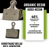 2er Set Shimano Scheibenbremsbeläge Satz K05S-RX Resin + Produktbild-Vorschau 3