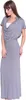 Damen Kleid Dress Maxikleid Lang : Grau S/M 36/38 Produktbild-Vorschau 2