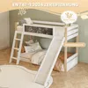 okwish Etagenbett Stockbett 90x200cm mit Treppe und Produktbild-Vorschau 5