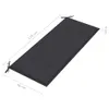 vidaXL Banc de jardin pliable avec support 118 cm bambou Voir les images du produit 10