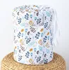 BLUMENWIESE Türkis Blau 100% Baumwolle 180 x 30 cm Produktbild-Vorschau 2