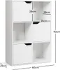 Wohnzimmerschrank aus Holz, Würfelregal mit Großem Produktbild-Vorschau 6
