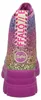 Buffalo Damen Plateau Schnürboot vegan pink fuchsia Produktbild-Vorschau 7