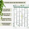 Wandkalender 2027 A2 Eukalyptus Querformat – Jahresplaner Produktbild-Vorschau 4