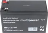 Batterie AGM Multipower MPL1234H-V0, 12V, 8,5Ah, haute Voir les images du produit 8