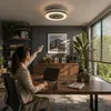 Plafon LED Lampa Sufitowa z Wentylatorem 55W 3000K-5000K z Podgląd zdjęcia produktu 2