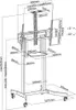 Equip 650633 Supporto TV a parete 2,54 m 100 pollici Nero Anteprima dell’immagine prodotto 9