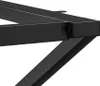 vidaXL Couchtisch-Gestell in X-Form 80x70x43 cm Stahl Produktbild-Vorschau 6