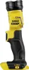 A side profile of a yellow and black DeWALT LED work light. Produktbild-Vorschau